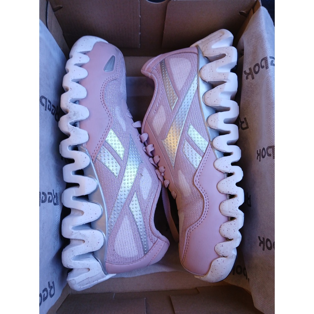 Reebok Zig Pulse Work RB151 Womens 7.5W Pink Composite Toe Safety Shoes NEW